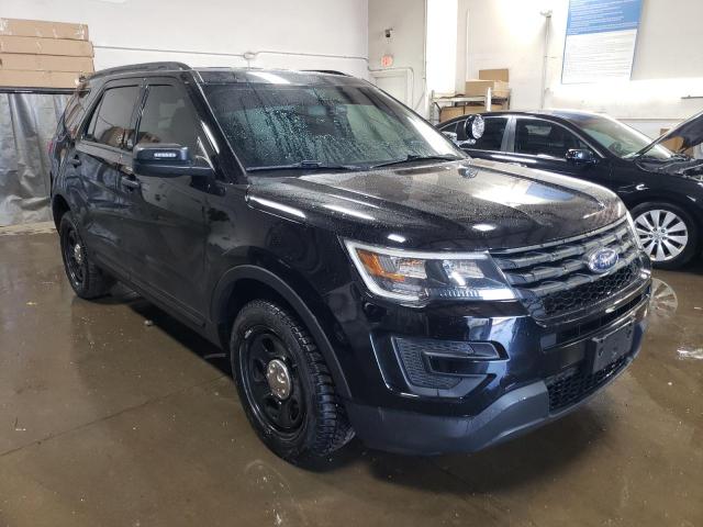 1FM5K8AR2HGD58100 - 2017 FORD EXPLORER POLICE INTERCEPTOR Qara foto 4