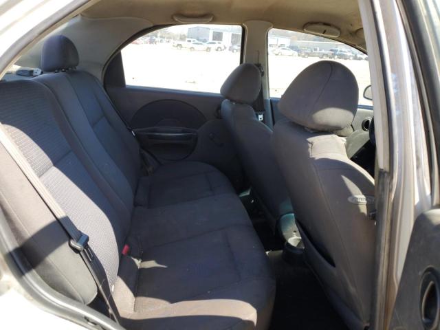 KL1TD56686B540341 - 2006 CHEVROLET AVEO BASE Gümüş foto 10