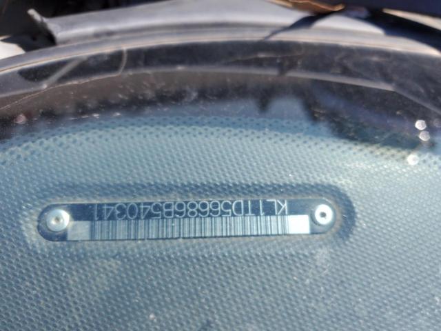 KL1TD56686B540341 - 2006 CHEVROLET AVEO BASE Gümüş foto 12