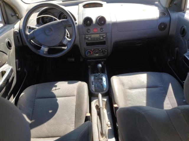 KL1TD56686B540341 - 2006 CHEVROLET AVEO BASE Gümüş foto 8