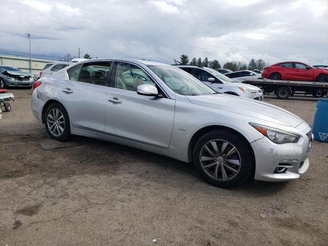 JN1CV7AP9GM202988 - 2016 INFINITI Q50 BASE SILVER photo 4