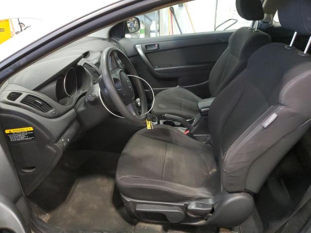 KNAFU6A20C5547260 - 2012 KIA FORTE EX SILVER photo 7