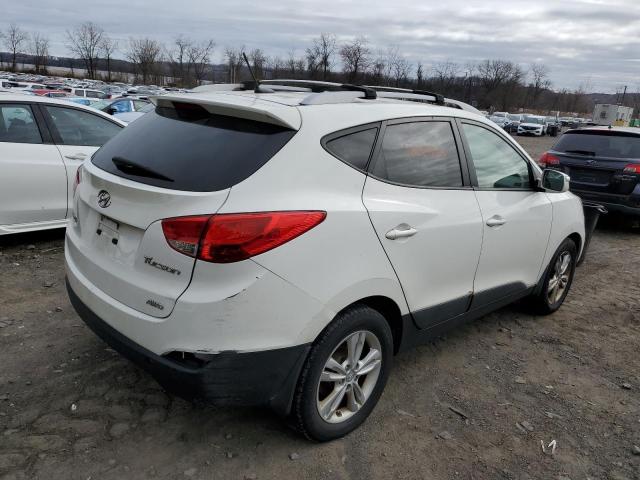 KM8JUCAC0CU541819 - 2012 HYUNDAI TUCSON GLS WHITE photo 3