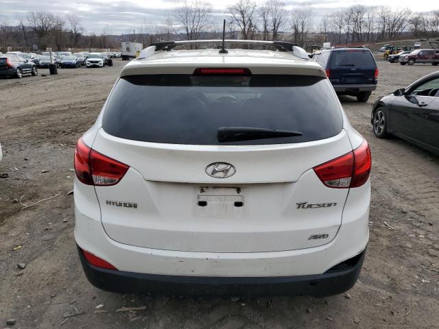 KM8JUCAC0CU541819 - 2012 HYUNDAI TUCSON GLS WHITE photo 6