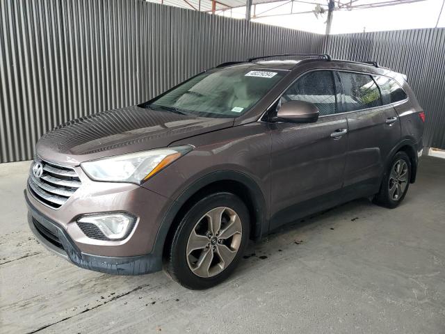 KM8SM4HF8EU073089 - 2014 HYUNDAI SANTA FE GLS BROWN photo 1