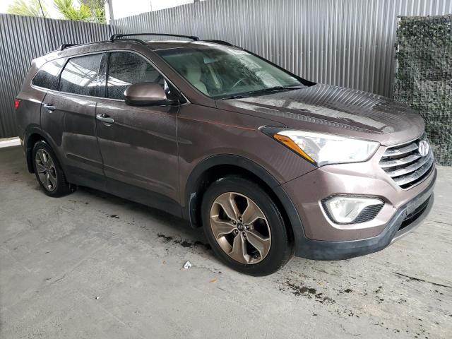 KM8SM4HF8EU073089 - 2014 HYUNDAI SANTA FE GLS BROWN photo 4