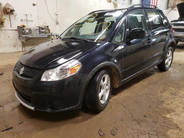 JS2YB413475110114 - 2007 SUZUKI SX4 BLUE photo 2