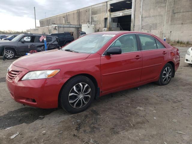 4T1BE46K77U087842 - 2007 TOYOTA CAMRY CE RED photo 1