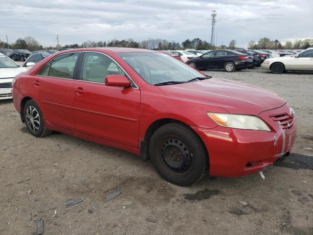 4T1BE46K77U087842 - 2007 TOYOTA CAMRY CE RED photo 4