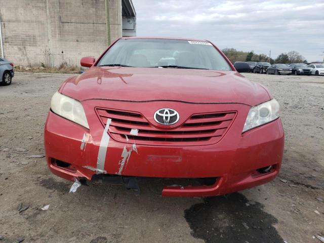 4T1BE46K77U087842 - 2007 TOYOTA CAMRY CE RED photo 5