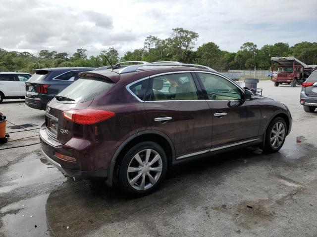 JN1BJ0RP9HM390254 - 2017 INFINITI QX50 MAROON photo 3