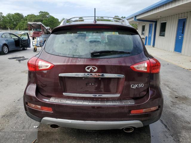 JN1BJ0RP9HM390254 - 2017 INFINITI QX50 MAROON photo 6