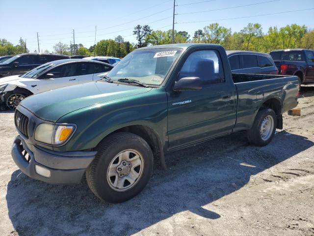 5TENL42N23Z263253 - 2003 TOYOTA TACOMA GREEN photo 1