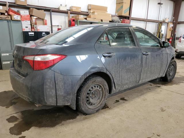 2T1BURHE5GC714935 - 2016 TOYOTA COROLLA L GRAY photo 3