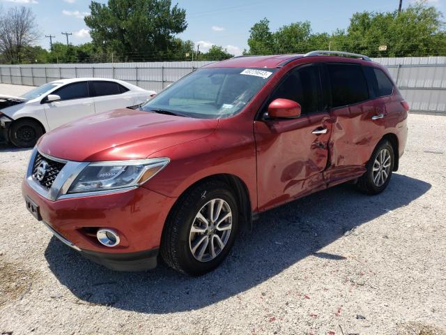 5N1AR2MN6GC641458 - 2016 NISSAN PATHFINDER S 红色 照片 1