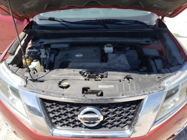 5N1AR2MN6GC641458 - 2016 NISSAN PATHFINDER S 红色 照片 12