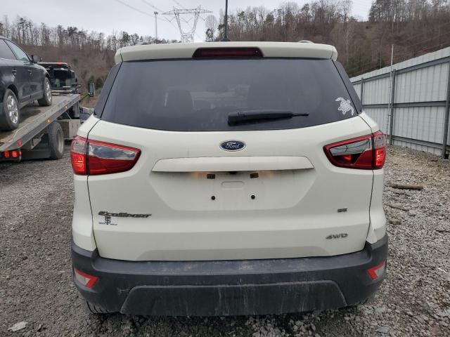 MAJ6S3GL1KC294750 - 2019 FORD ECOSPORT SE თეთრი ფოტო 6