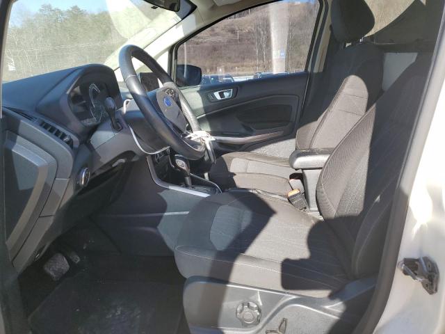 MAJ6S3GL1KC294750 - 2019 FORD ECOSPORT SE თეთრი ფოტო 7
