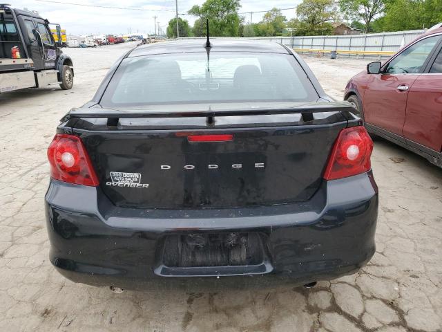 1C3CDZCG0DN664469 - 2013 DODGE AVENGER SXT BLACK photo 6