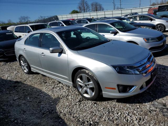 3FAHP0KC4AR181519 - 2010 FORD FUSION SPORT SILVER photo 4