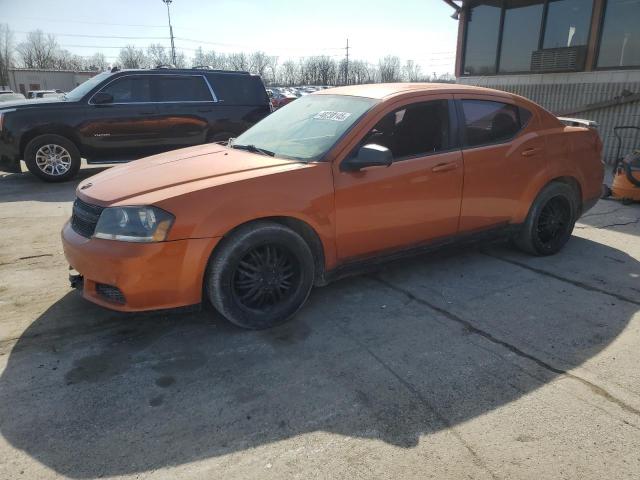 1B3BD4FB8BN616971 - 2011 DODGE AVENGER EXPRESS ORANGE photo 1