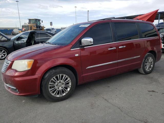 2C4RC1CG7ER239586 - 2014 CHRYSLER TOWN & COU TOURING L RED photo 1