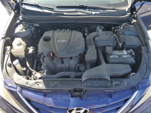 5NPEB4AC9CH476559 - 2012 HYUNDAI SONATA GLS BLUE photo 11