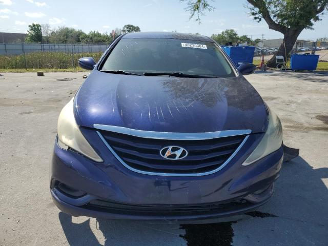 5NPEB4AC9CH476559 - 2012 HYUNDAI SONATA GLS BLUE photo 5