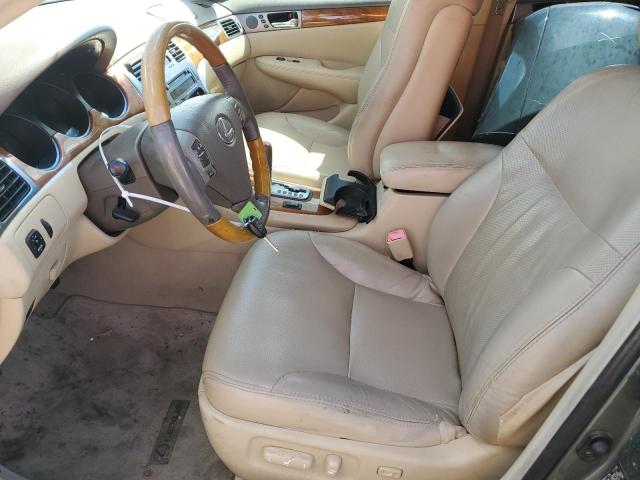 JTHBA30G865164000 - 2006 LEXUS ES 330 GREEN photo 7