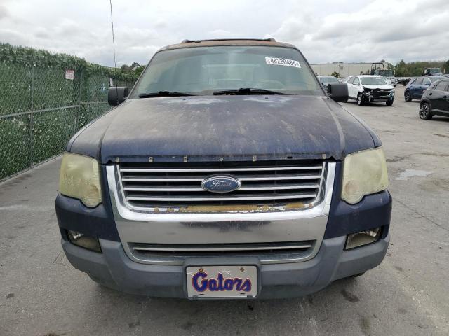 1FMEU63E56UB16179 - 2006 FORD EXPLORER XLT BLUE photo 5