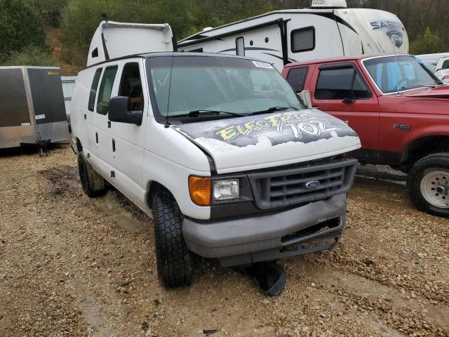 1FTNE24W97DA44888 - 2007 FORD ECONOLINE E250 VAN WHITE photo 4