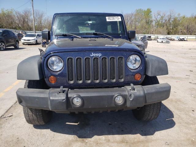 1C4BJWDG8DL627985 - 2013 JEEP WRANGLER U SPORT BLUE photo 5