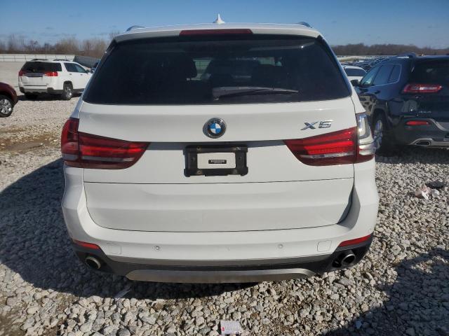 5UXKR0C30H0V77156 - 2017 BMW X5 XDRIVE35I WHITE photo 6