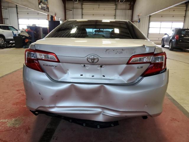 4T4BF1FK4DR315518 - 2013 TOYOTA CAMRY L SILVER photo 6