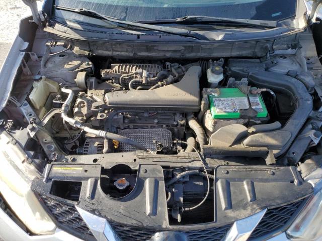 5N1AT2MV4GC765021 - 2016 NISSAN ROGUE S SILVER photo 12