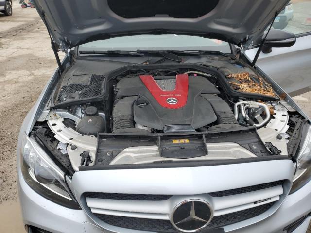 W1KWJ6EBXNG106867 - 2022 MERCEDES-BENZ C 43 AMG SILVER photo 11