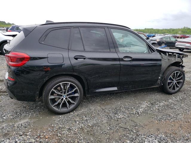 5UXTS3C57KLR72405 - 2019 BMW X3 XDRIVEM40I BLACK photo 3