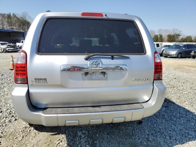 JTEZU14R378079665 - 2007 TOYOTA 4RUNNER SR5 SILVER photo 6