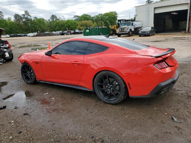 1FA6P8CF9R5404988 - 2024 FORD MUSTANG GT RED photo 2