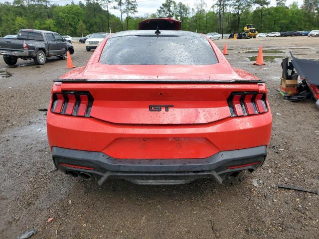 1FA6P8CF9R5404988 - 2024 FORD MUSTANG GT RED photo 6