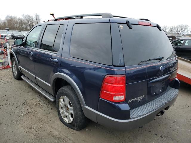 1FMZU73K33UB31451 - 2003 FORD EXPLORER XLT BLUE photo 2