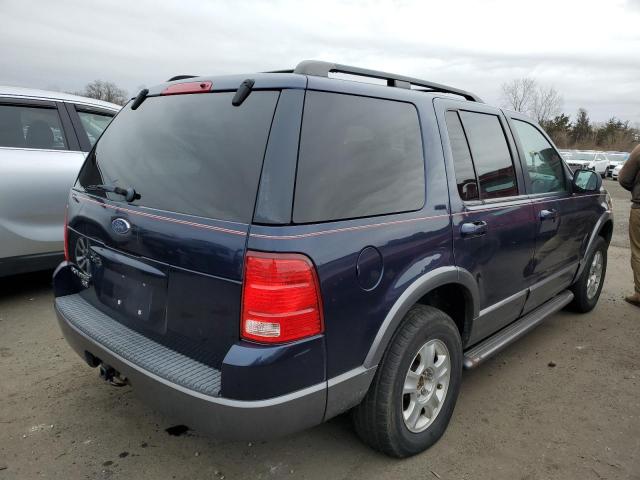 1FMZU73K33UB31451 - 2003 FORD EXPLORER XLT BLUE photo 3