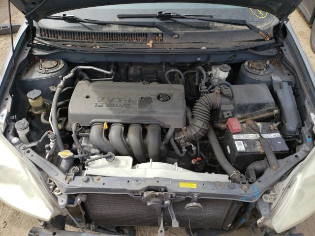 2T1KR32E66C618074 - 2006 TOYOTA COROLLA MA XR GRAY photo 11