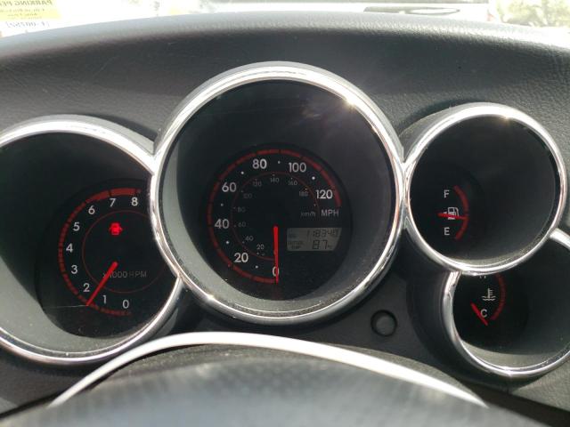 2T1KR32E66C618074 - 2006 TOYOTA COROLLA MA XR GRAY photo 9