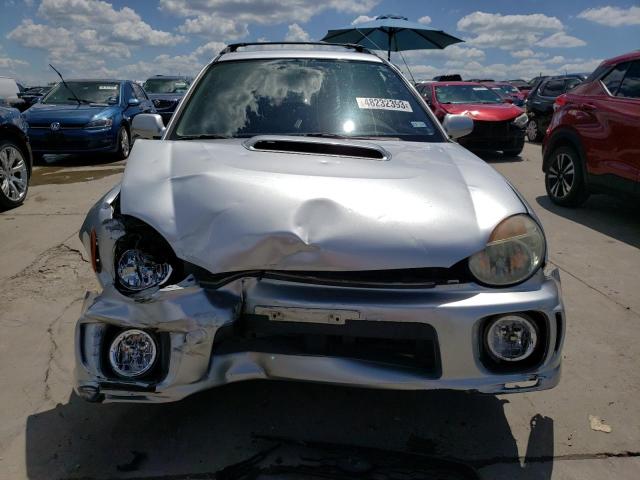 JF1GG29633G805439 - 2003 SUBARU IMPREZA WRX SILVER photo 5