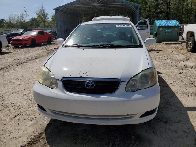 JTDBR32E452059122 - 2005 TOYOTA COROLLA CE WHITE photo 5