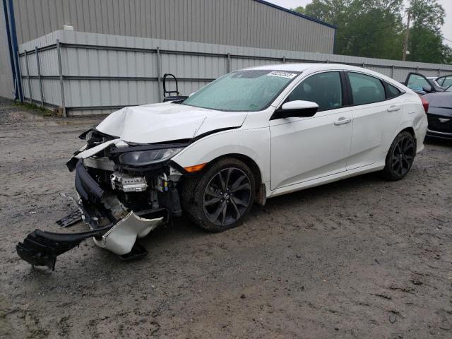 2HGFC2F89KH509210 - 2019 HONDA CIVIC SPORT 白色 照片 1