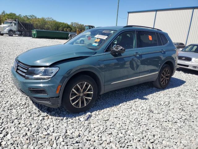 3VV3B7AX7LM075440 - 2020 VOLKSWAGEN TIGUAN SE BLUE photo 1