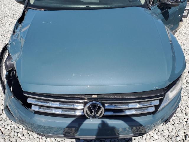 3VV3B7AX7LM075440 - 2020 VOLKSWAGEN TIGUAN SE BLUE photo 12
