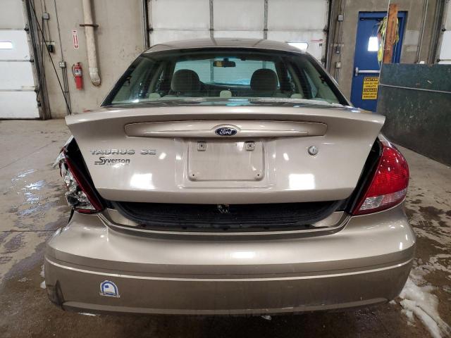 1FAFP53255A285740 - 2005 FORD TAURUS SE TAN photo 6